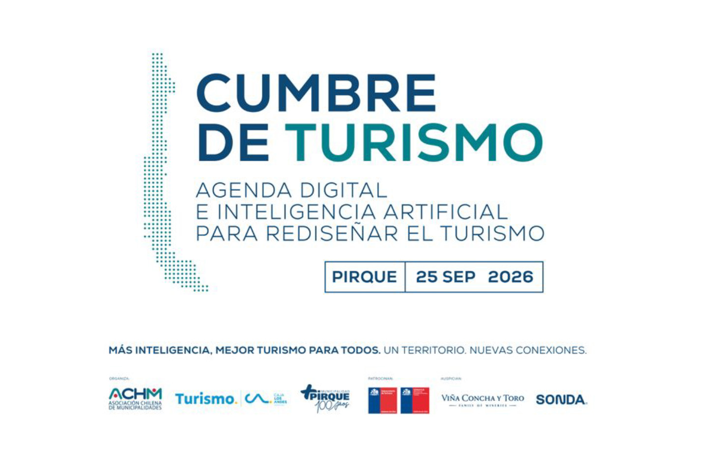 Cumbre de Turismo 2026: “Agenda Digital e Inteligencia Artificial para Rediseñar el Turismo”