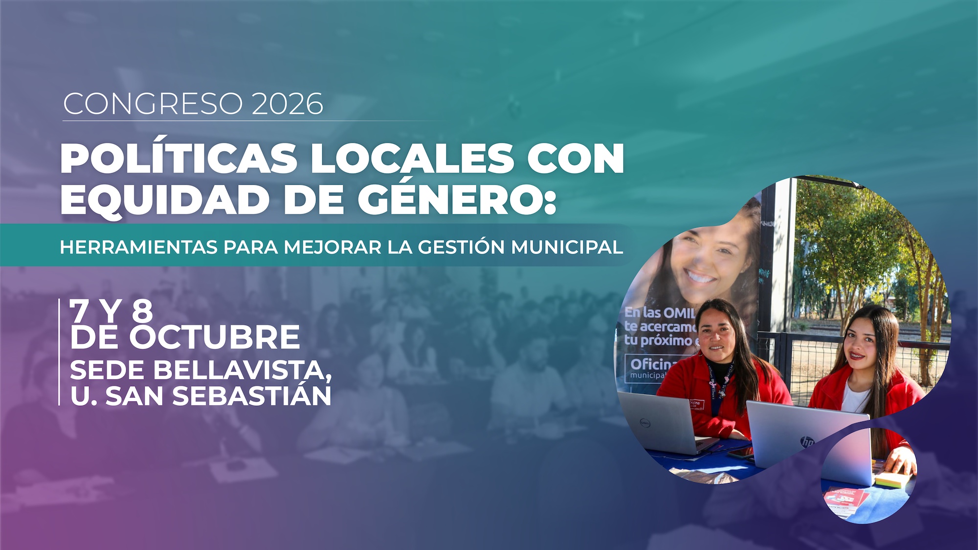Congreso 2026: «Políticas Locales con Equidad de Género: Herramientas para mejorar la Gestión Municipal»