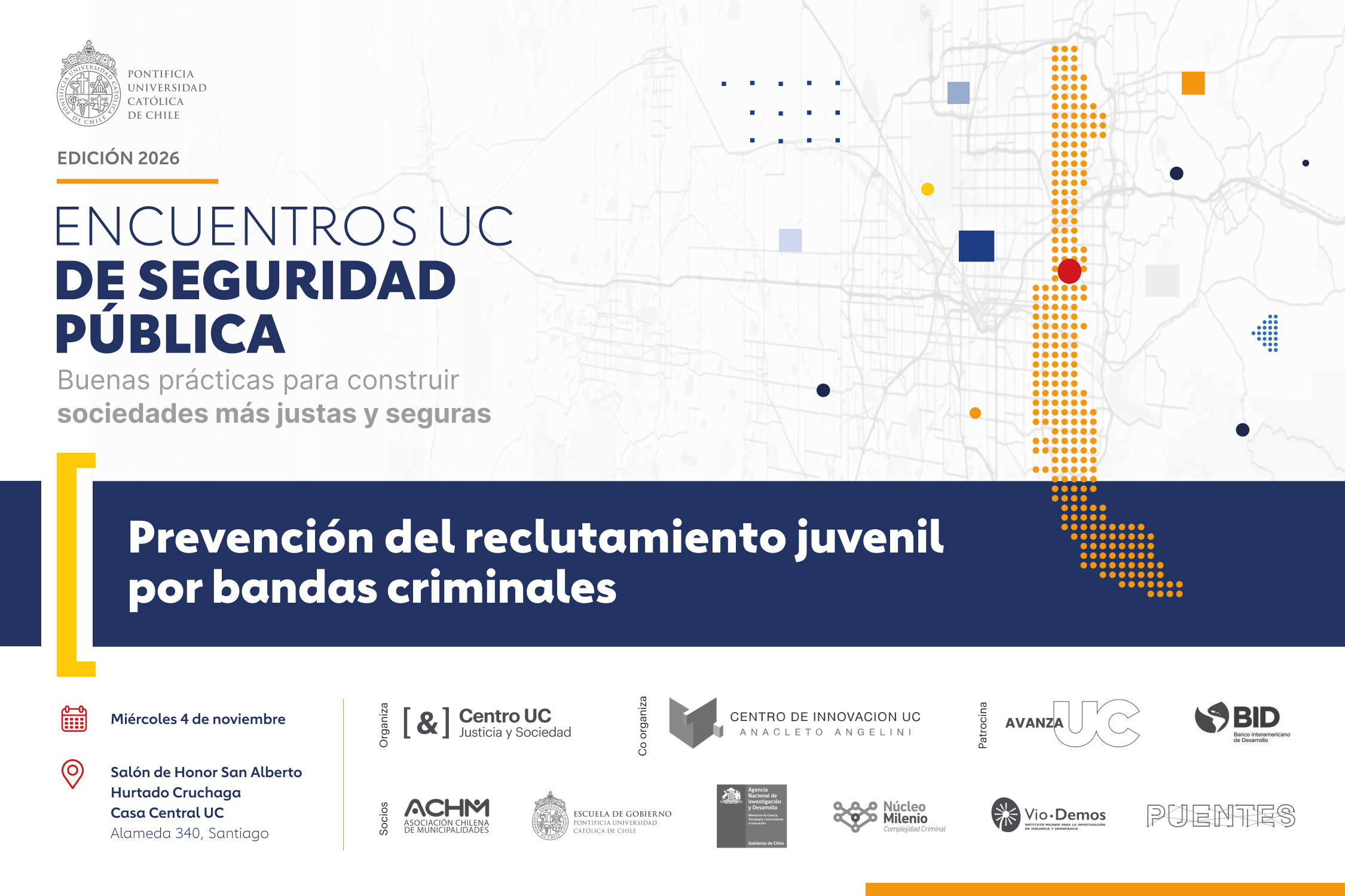 Encuentro “Prevención del reclutamiento juvenil por bandas criminales”