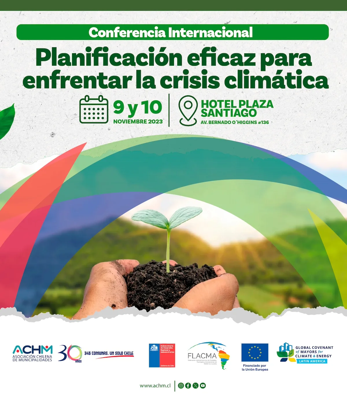 Conferencia Internacional “Planificación eficaz para enfrentar la crisis climática. Oportunidades y desafíos para la gestión municipal”