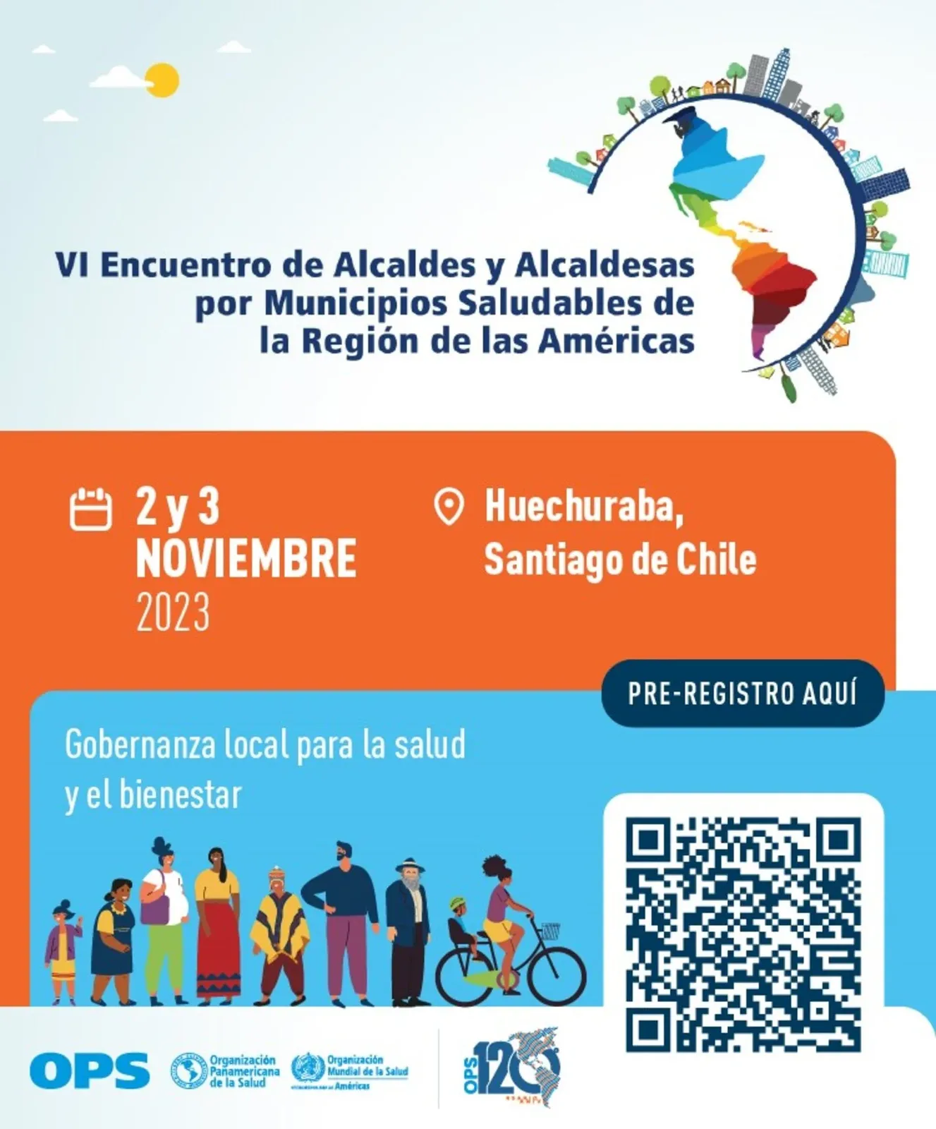 VI Encuentro de Alcaldes y Alcaldesas por Municipios Saludables de la Región de las Américas / Huechuraba (Chile)