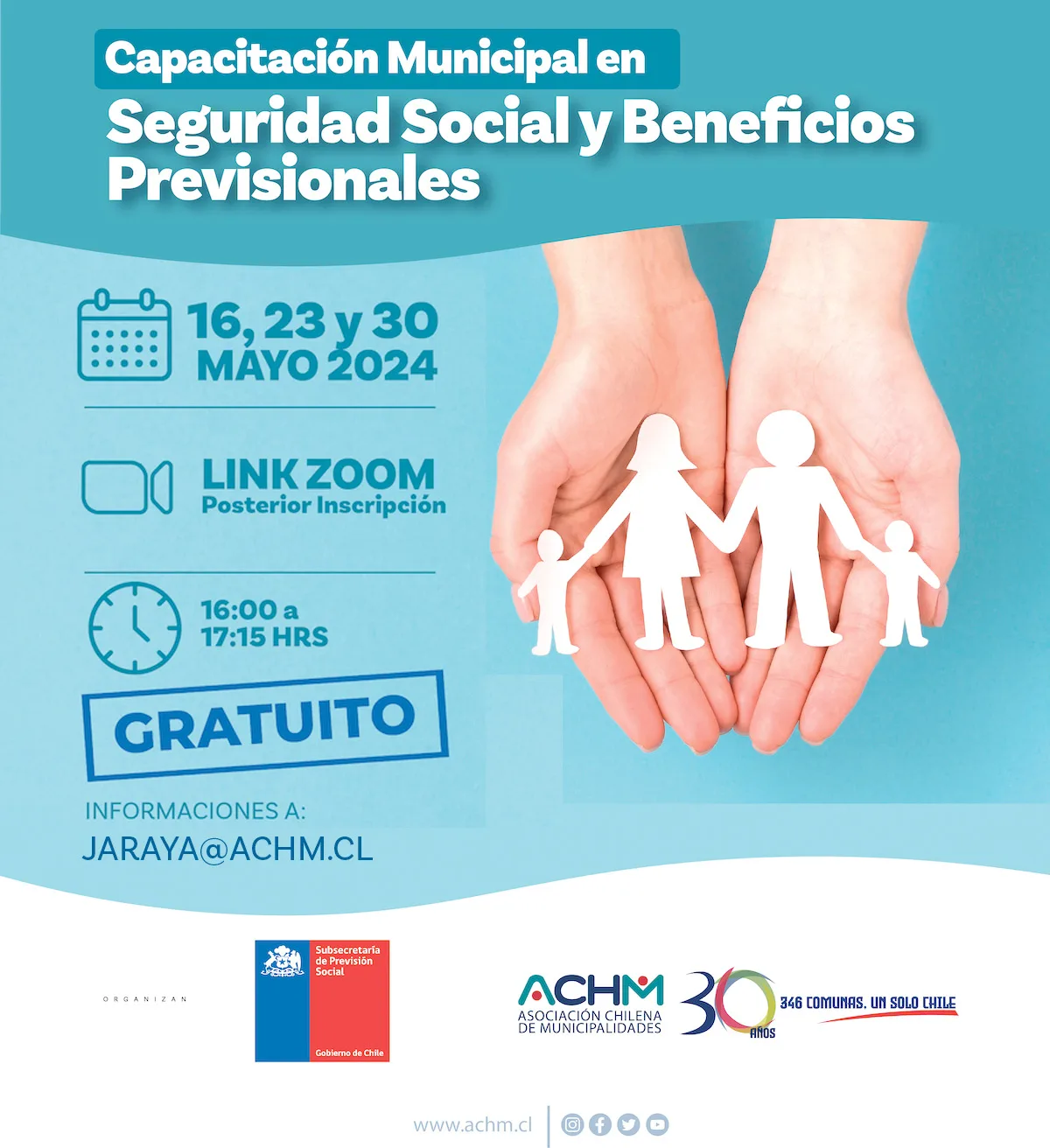 Curso: Capacitación Municipal en Seguridad Social y Beneficios Previsionales