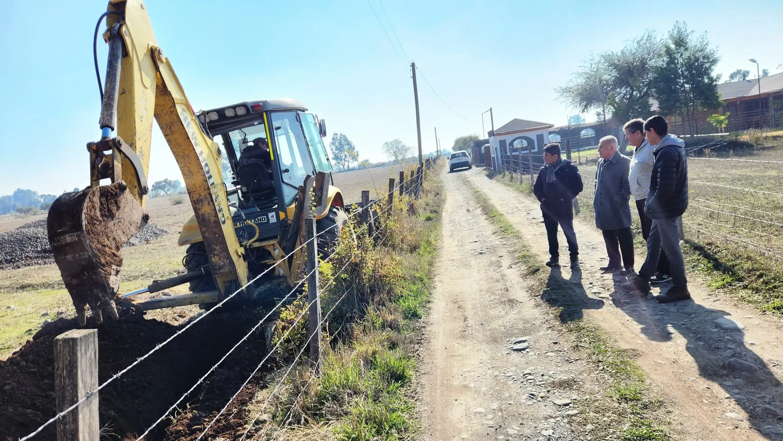 San Nicolás: Extensión del APR Monte Atravesado llega al 60% de avance