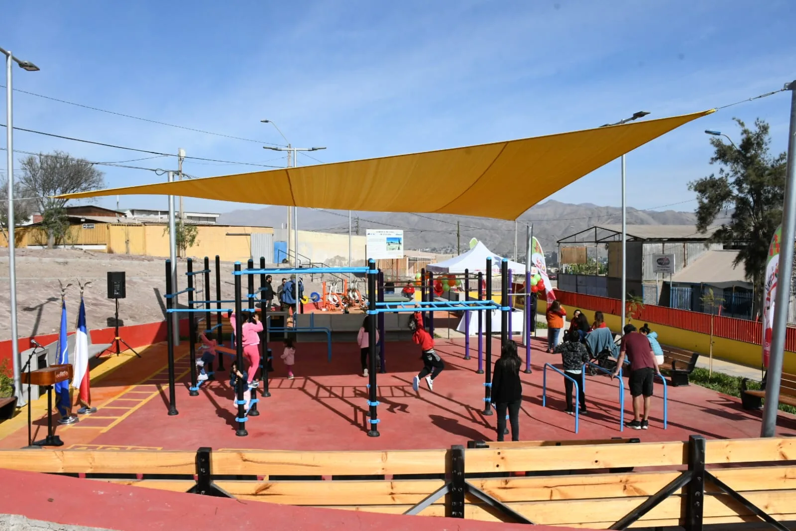 Municipio de Copiapó entrega la nueva Plaza Deportiva en Balmaceda Norte