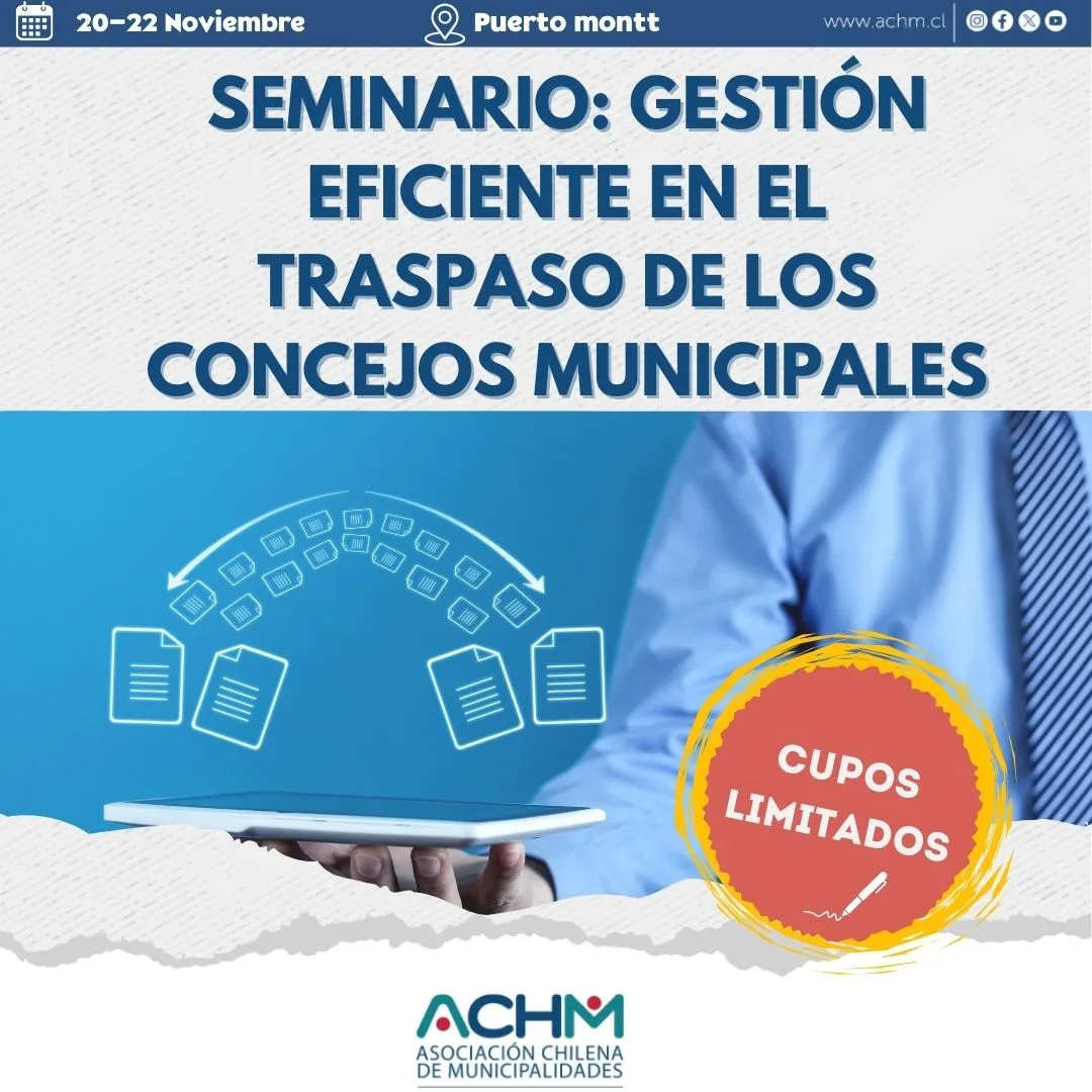 Curso “Gestión eficiente en el traspaso de los concejos municipales”