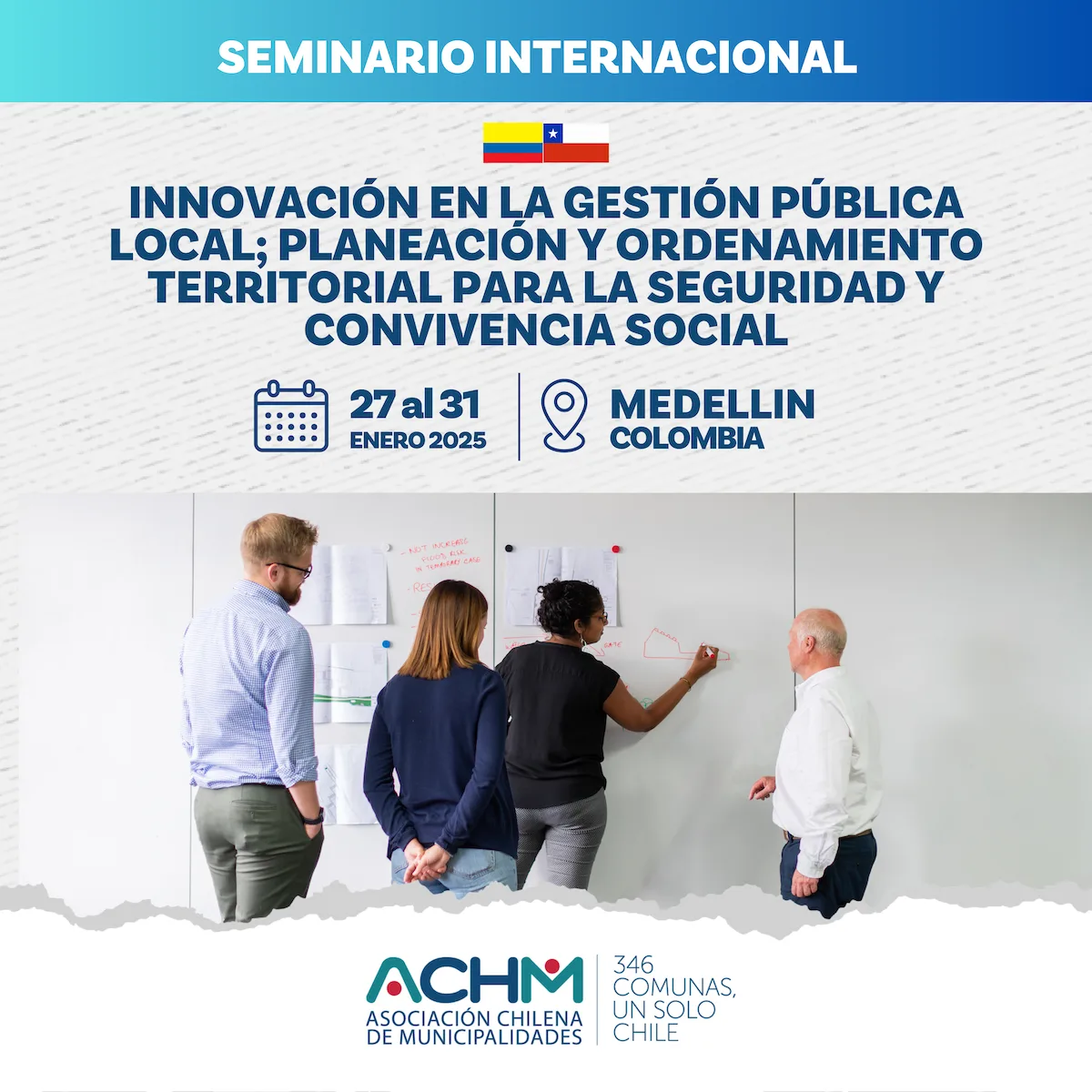 Pasantía Internacional “Innovación en la gestión pública local; Planeación y Ordenamiento territorial para la seguridad y convivencia social”