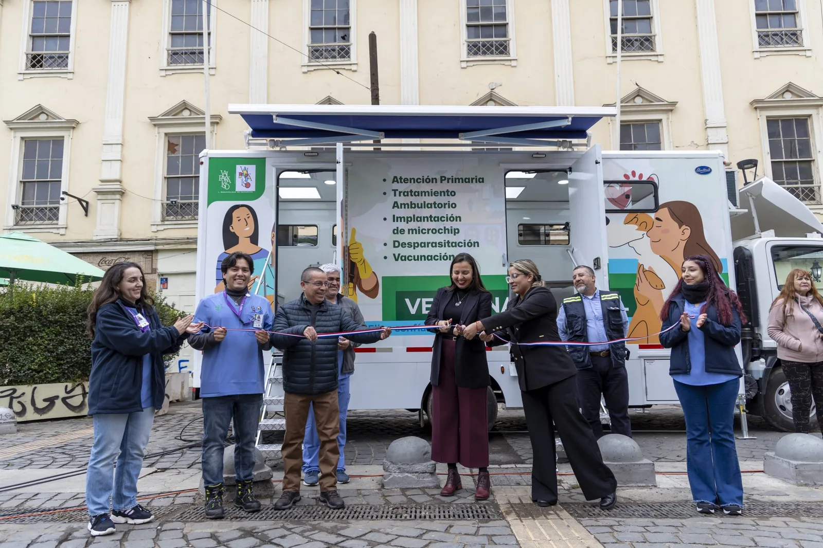 Valparaíso mejora en Bienestar Animal: Inauguran nueva Clínica Veterinaria Municipal Móvil