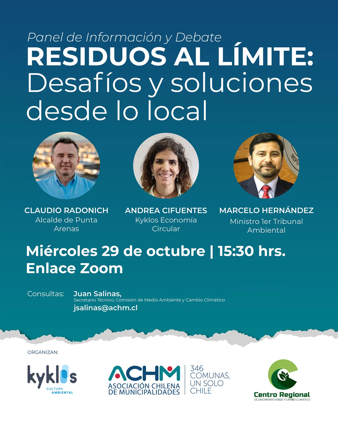 Seminario Web «Residuos al límite: Desafíos y soluciones desde lo local»