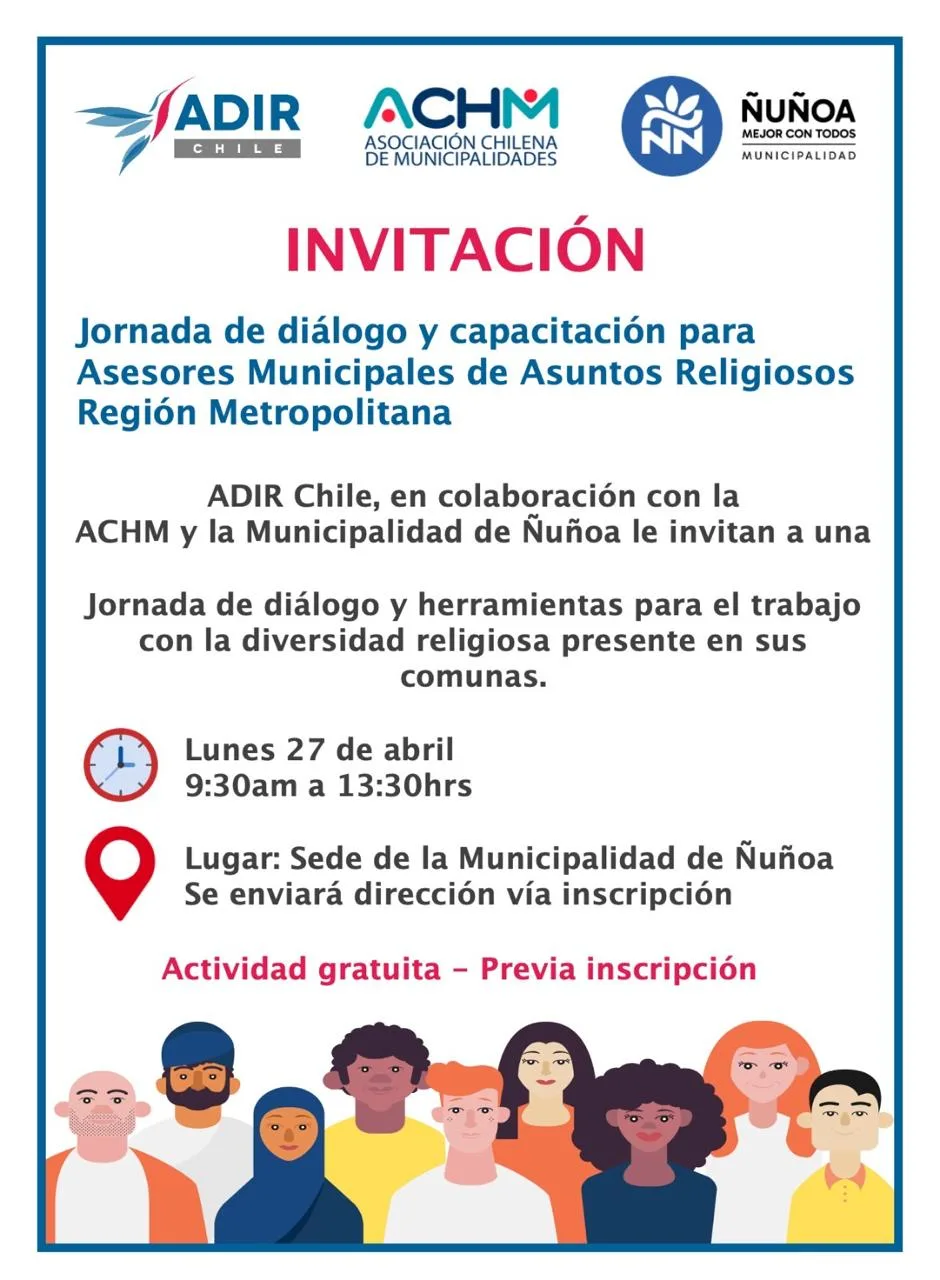 Jornada de diálogo y capacitación para asesores municipales de asuntos religiosos
