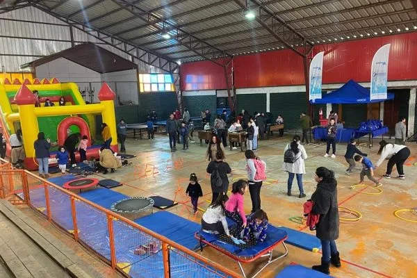 Exitosa Jornada Deportiva Recreativa tuvieron niños de la comuna de Pumanque